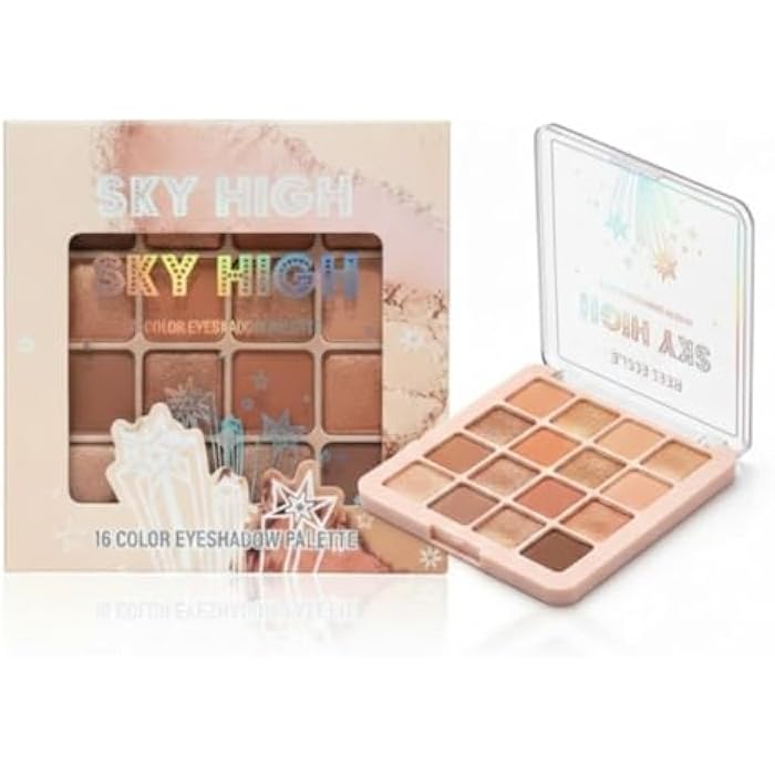Colors Colorful Eyeshadow Palette Makeup,Rose Gold Brown Nude Matte Shimmer Eye Shadow Powder Palette,Naturing-Looking Long Lasting Waterproof - cover -12 -COLORS - Image 1